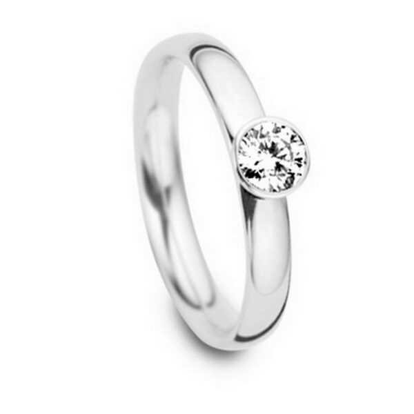 BAGUE OR BLANC DIAM