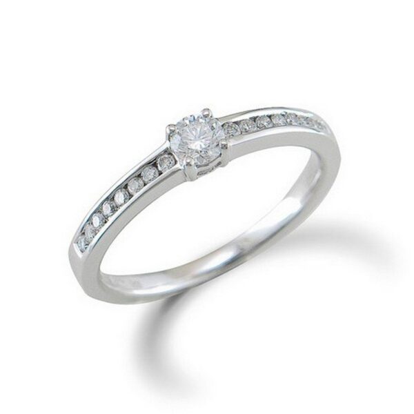 BAGUE OR BLANC DIAM
