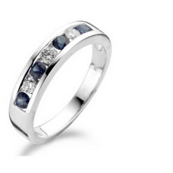 ALLIANCE OR BLANC SAPHIR DIAM