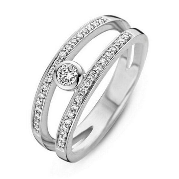 BAGUE OR BLANC DIAM