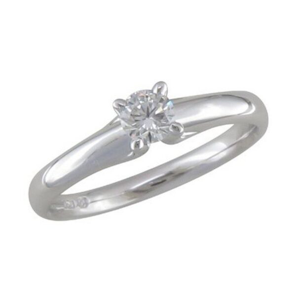BAGUE OR BLANC