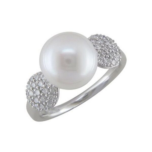BAGUE OR BLANC