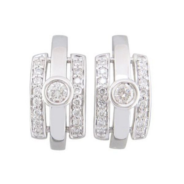 BAGUE OR BLANC