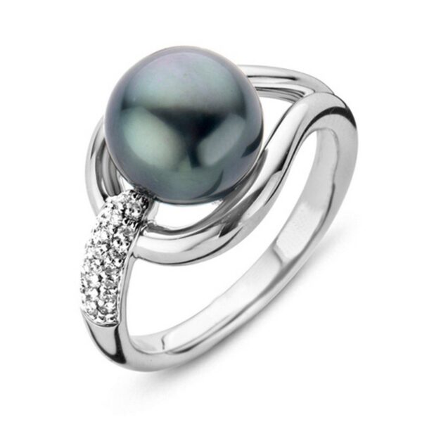 BAGUE OR BLANC