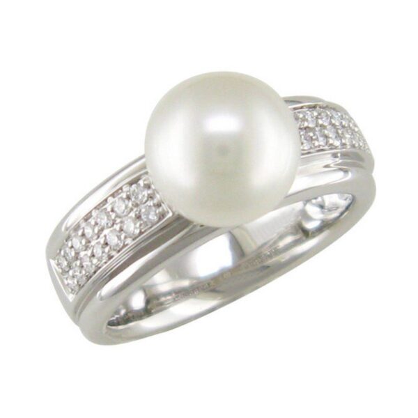 BAGUE OR BLANC